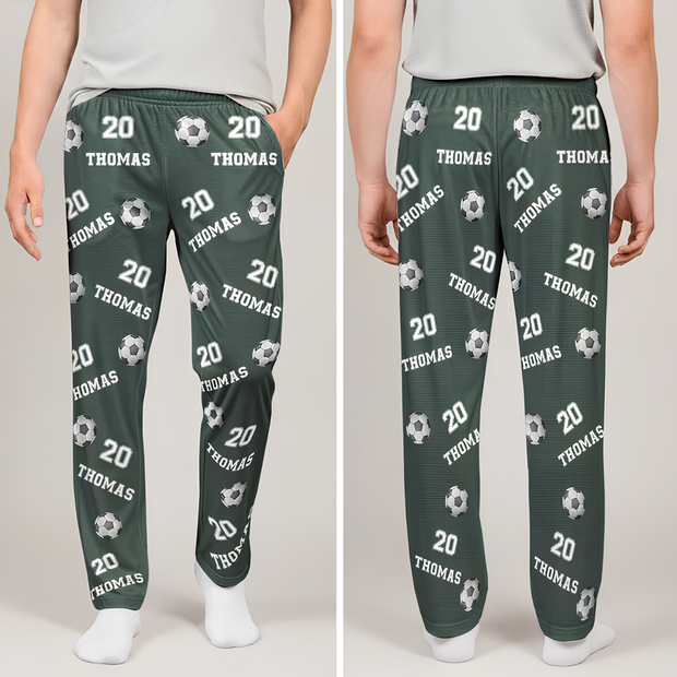 Custom Name - Personalized Sweatpants - Lounge Pants With Pockets, Custom Pajama Pants, Jogger Sweatpants, Gift For Son, Gift for Him