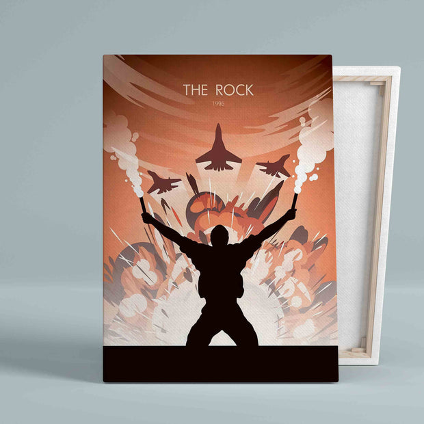 The Rock Movie Canvas
