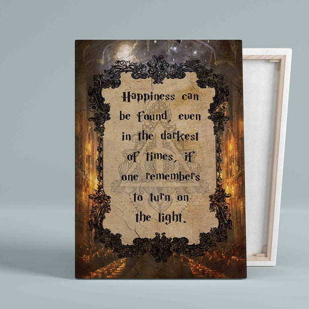 Happiness Can Be Found Canvas QT306074Ef