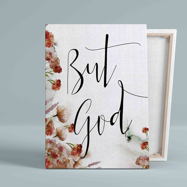 But God Jesus Christian Canvas QT309504