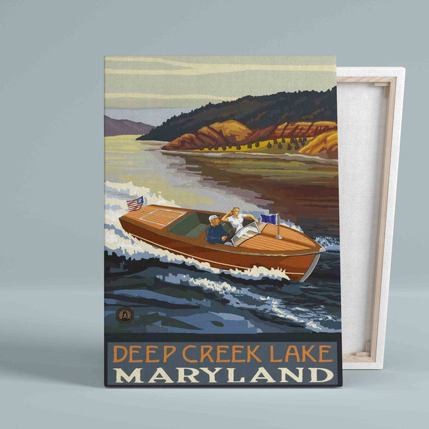 Deep Creek Lake Maryland Canvas QT303256Pi