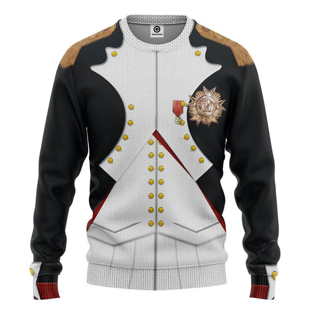 3D Napoleon Bonaparte Custom Cosplay Costume Pullover Sweatshirt Ugly Sweater QT309145