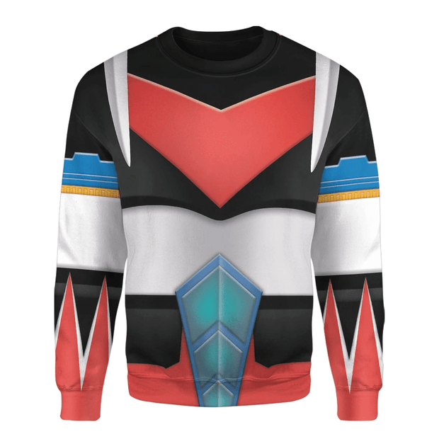 3D Anime UFO Robot Grendizer Force Five Goldrake Custom Cosplay Costume Unisex Pullover Sweatshirt QT210100Hc