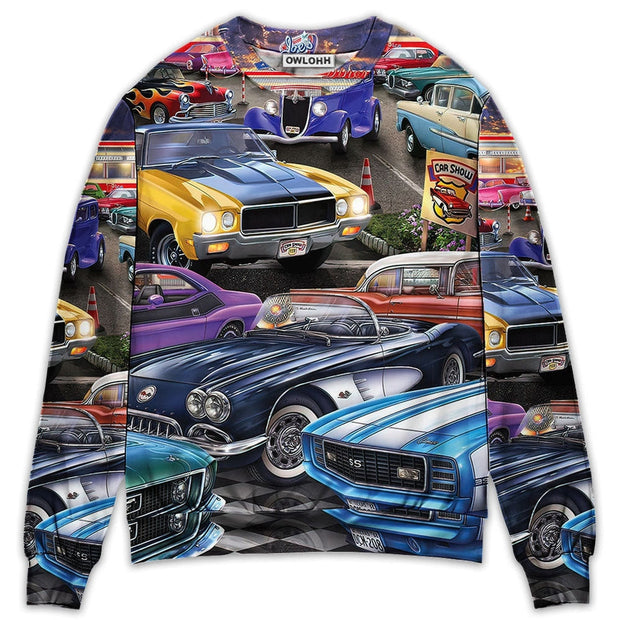 Car Classic Car Show Life Style Sweatshirt QT312031