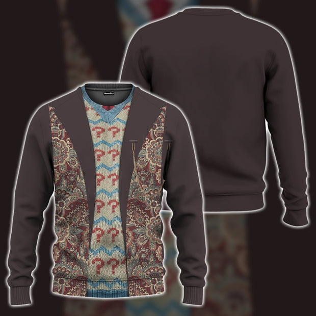 3D 7th Doctor Who Sweatshirt Ugly Sweater QT205170Hc