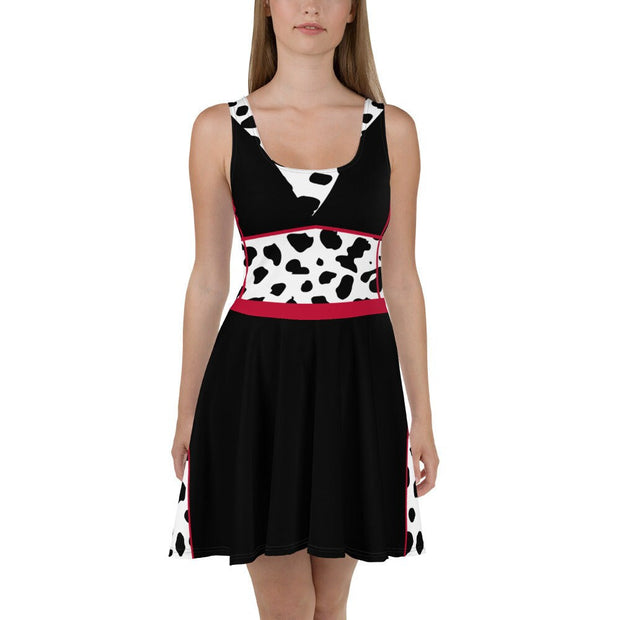 The Puppy Villain Cosplay Costume - Skater Dress QT5081201