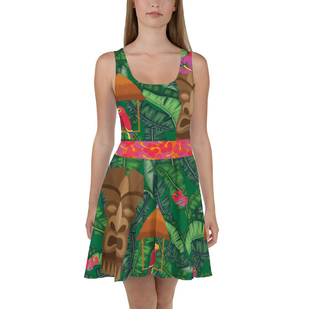 Tiki Cosplay Costume - Skater Dress