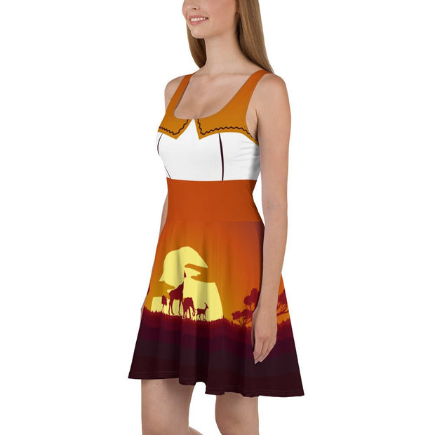 Savannah Sunset - Skater Dress