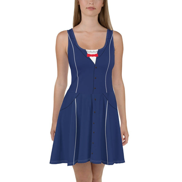 Traditional Nanny Cosplay Costume - Skater Dress