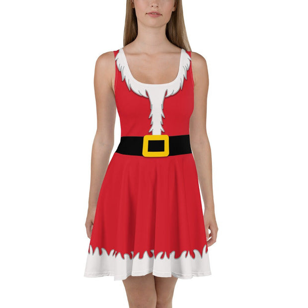 Santa Cosplay Costume - Skater Dress