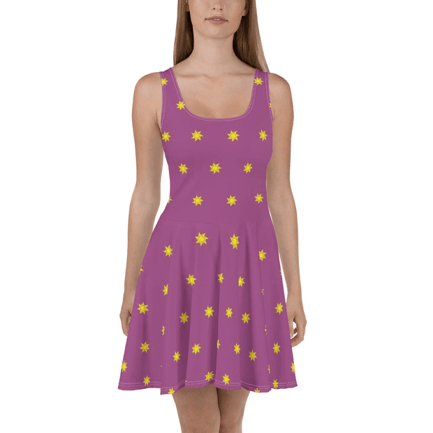 Flowers Gleam and Glow, Let Your Powers Shine - Skater Dress