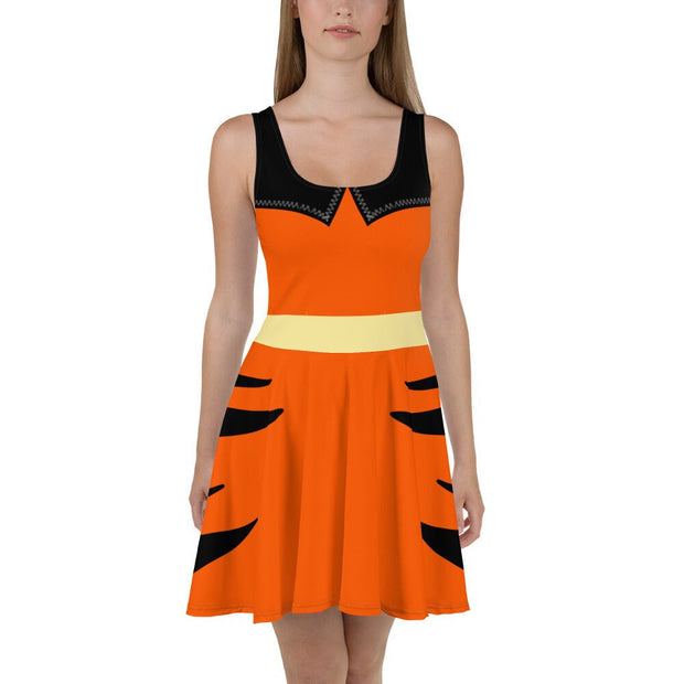 Made Bouncing Tiger Cosplay Costume - Skater Dress