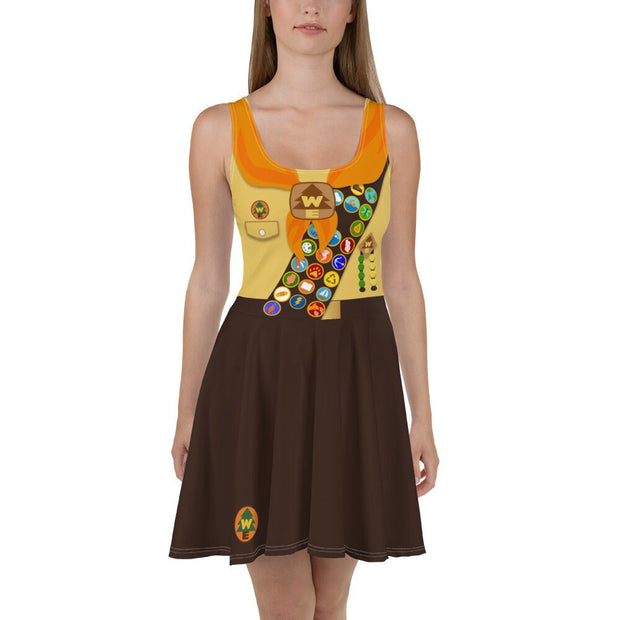 Russell Scout Up Cosplay Costume - Skater Dress QT5110201
