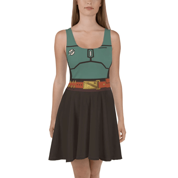 Bounty Hunter Cosplay Costume - Skater Dress