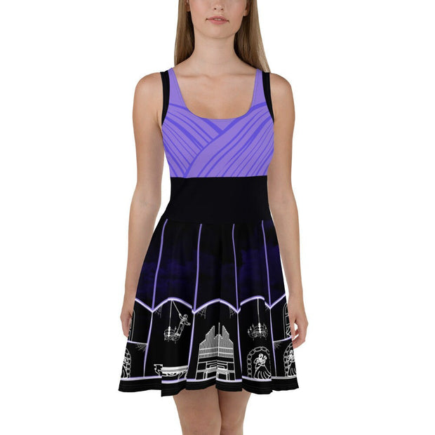 The Haunted Ballroom Dance Cosplay Costume - Skater Dress