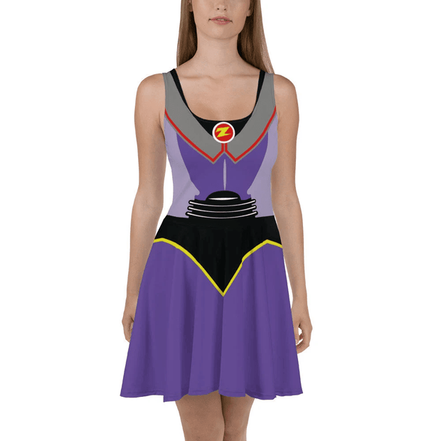 Evil Robot Toy Cosplay Costume - Skater Dress