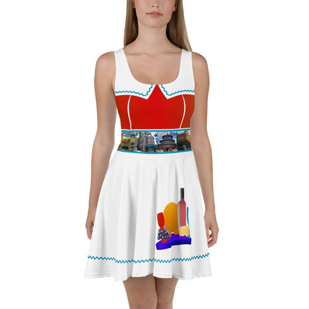 Wine and Dine - Skater Dress QT5091401