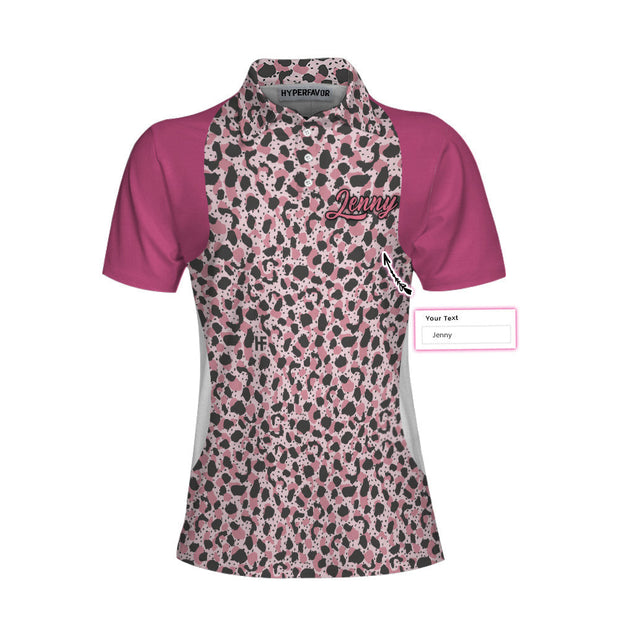 I Know I Play Like A Girl Try To Keep Up Short Sleeve Women Polo Shirt, Best Golfing Shirt For Ladies