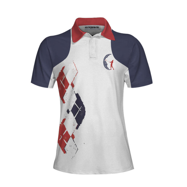 Play Like A Girl Golf Unisex Tshirt Short Sleeve Women Polo Shirt