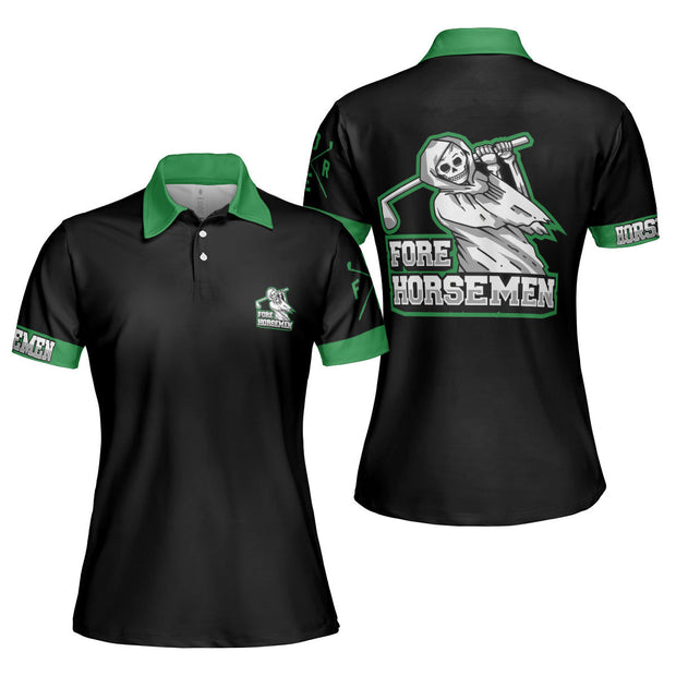 Fore Horsemen Short Sleeve Women Polo Shirt
