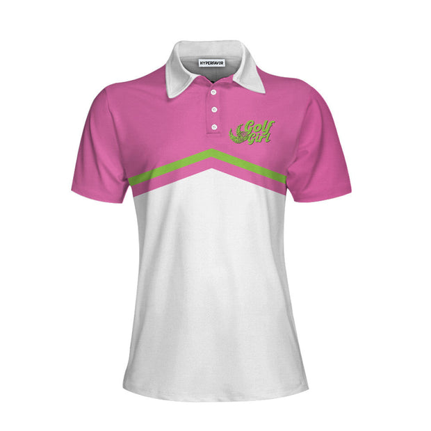 This Girl Knows How To Par Tee Golf Short Sleeve Women Polo Shirt, Golf Girl Shirt For Ladies