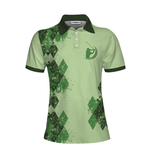 Queen Of The Green Golf Girl Women Polo Shirt