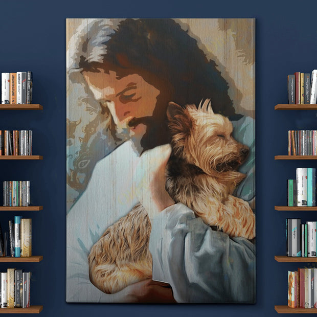 Yorkshire In God Jesus's arms Canvas HY208015