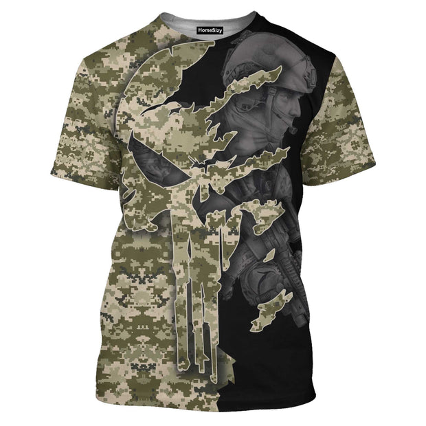 Stand With Ukraine Camo Saint Javelin True Protector Of Ukraine - 3D Tshirt