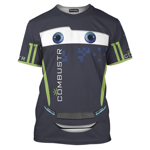 Chris Roamin Cars Cosplay Costume - 3D Tshirt