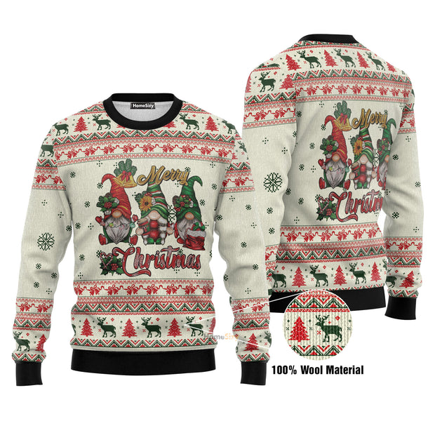 Christmas Gromes Let It Snow Ugly Christmas Sweater 3D Printed Best Gift For Xmas UH1900 QT212108Hj