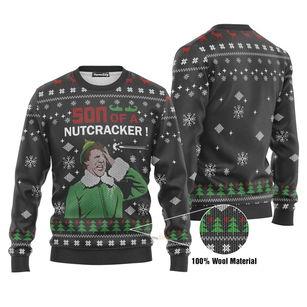 Son Of A Nutcracker Christmas Ugly Sweater QT211357Hj