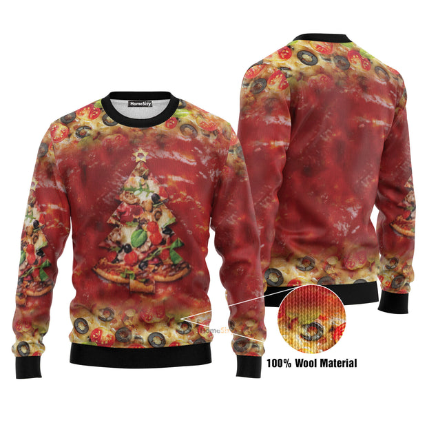 All I Want For Christmas Is Pizza Ugly Christmas Sweater 3D Printed Best Gift For Xmas Adult | US5272 QT211261Hj