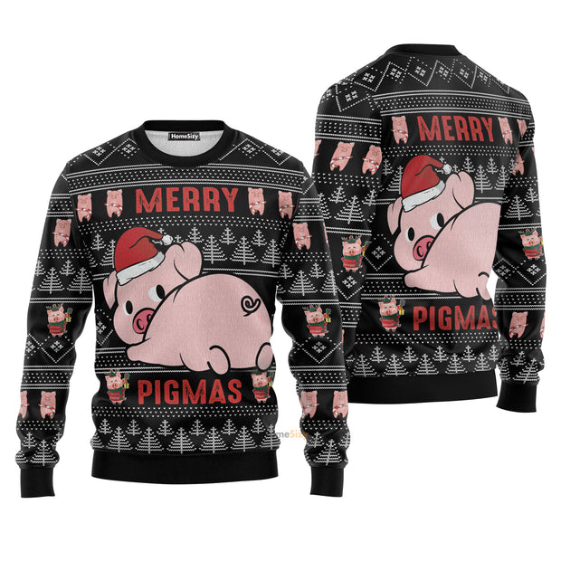 Merry Pigmas Christmas Ugly Christmas Sweater