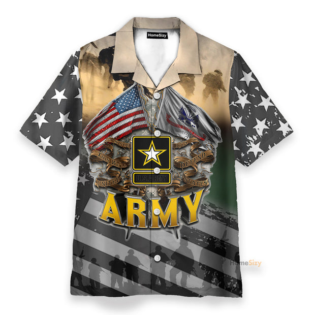 Veteran Proudly Served The US Army Veteran Polo Shirt QT308057
