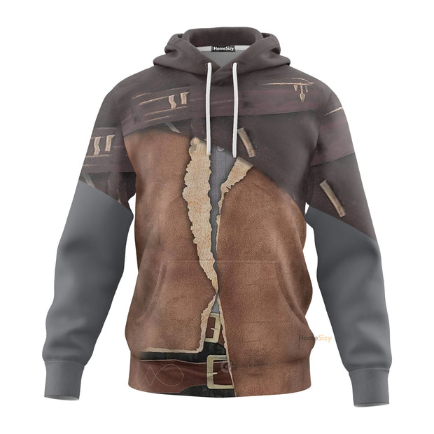 Custom Cosplay Costume Clint Eastwood Hoodie 3D QT204221Hf