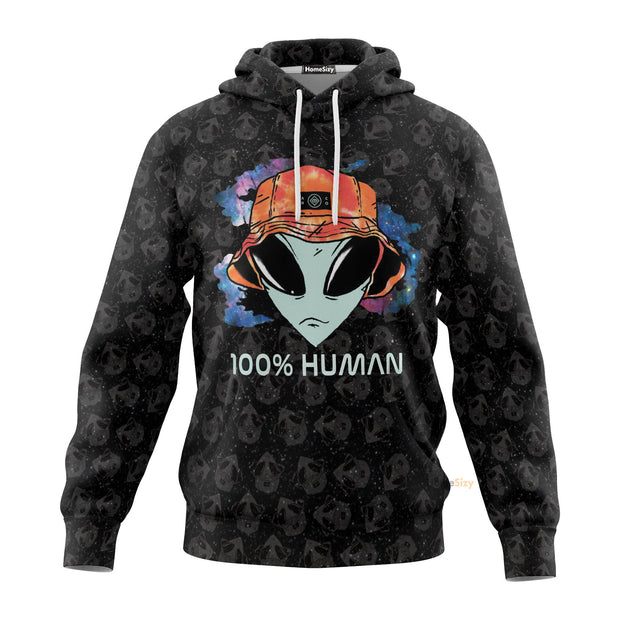 3D Alien Custom Hoodie QT305159Hf