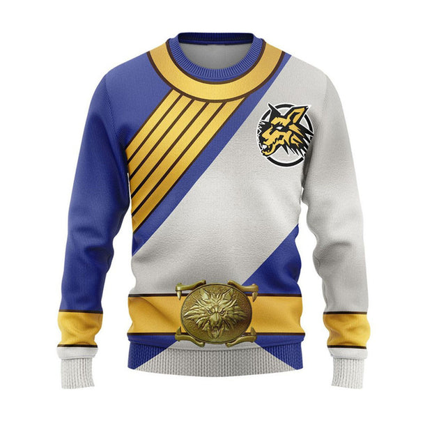 3D Lunar Wolf Wild Force Ranger Custom Cosplay Sweatshirt QT308070