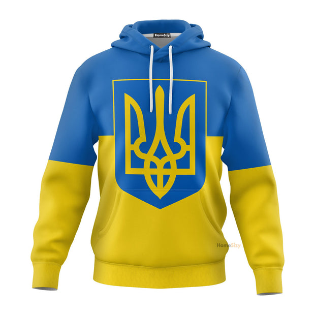 Ukraine Hoodie For 2022 I Stand With Ukraine Support Ukraine Clothes Merch QT301059Hf