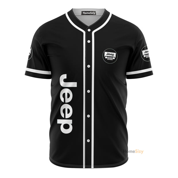 Jeep Skull Death - Baseball Jersey
