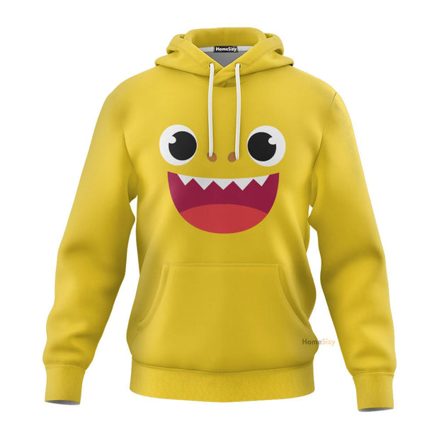 3D Baby Shark Family Custom Cosplay Costume Tshirt SweatShirt Hoodie QT308810