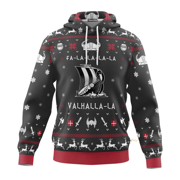 Custom Cosplay Hoodies Christmas Valhalla Viking QT303154Hj