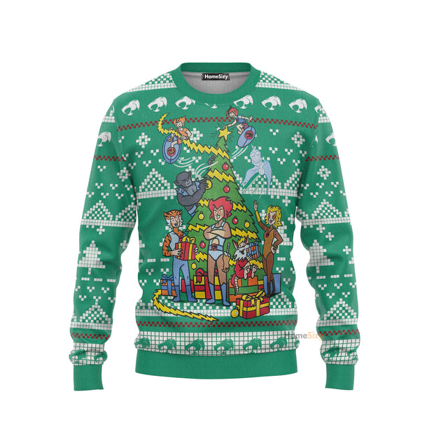 Xmas Thundercats Ugly Sweater QT301039Hf