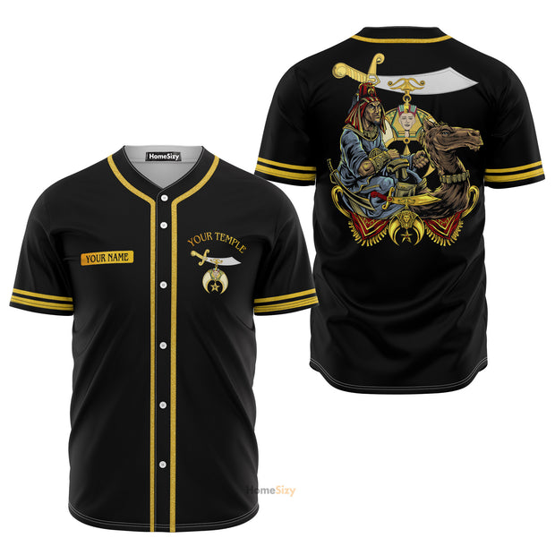 Custom Name Proud To Be Shriners - Personalized Baseball Jersey