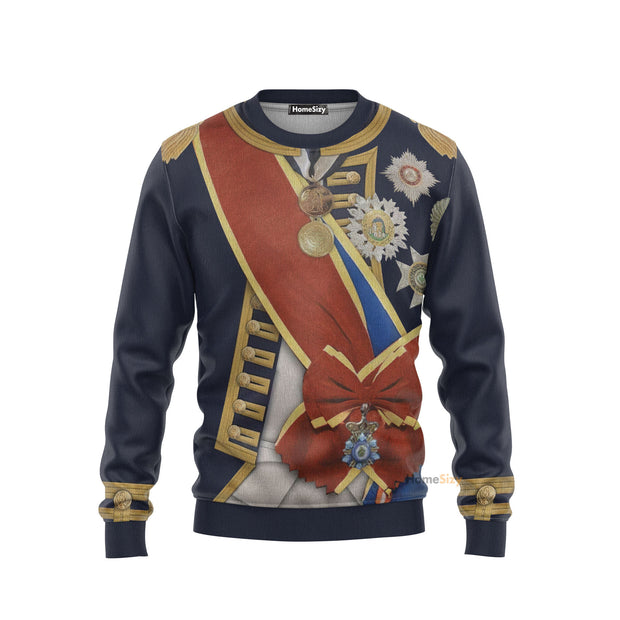 3D Horatio Nelson Ugly Sweater QT210275Hg