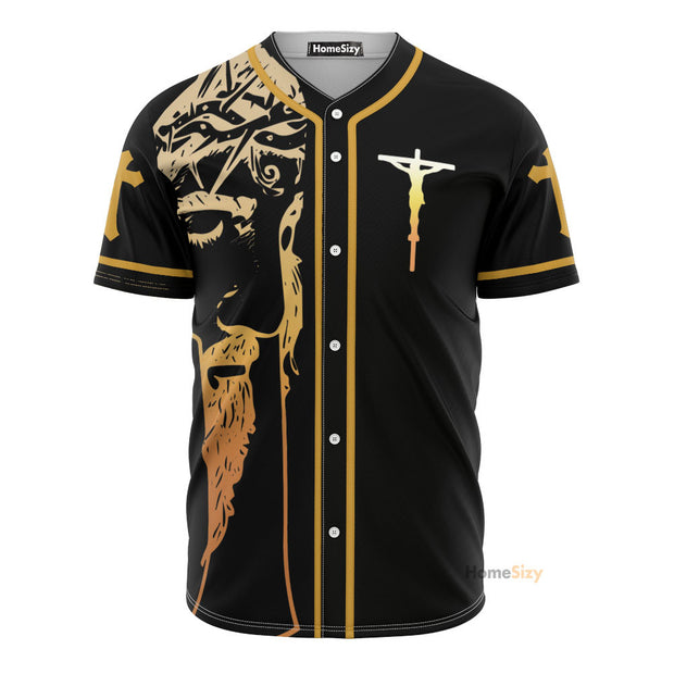 Look To Jesus Find Perfect Rest - Baseball Jersey