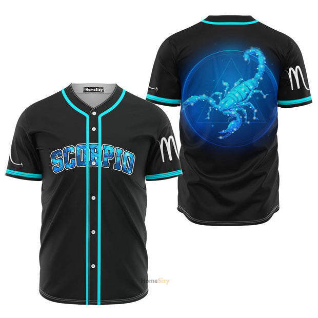 Custom Name Scorpio Is Amazing Zodiac - Personalized Baseball Jersey