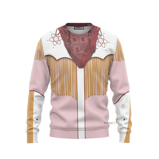 3D Back To The Future III Sweatshirt QT206034Hf