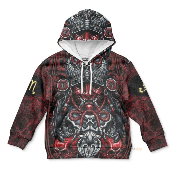 3D The Dark Side of Scorpio Custom Cosplay Kid Hoodie QT306070Hf