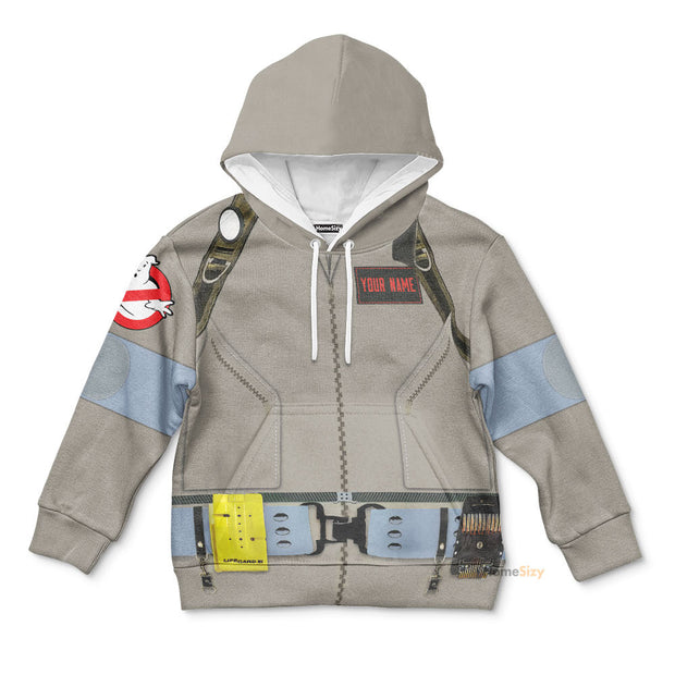 Personalized Custom Name Ghostbusters 1984 Cosplay Costume Kid Hoodie QT205056Hg