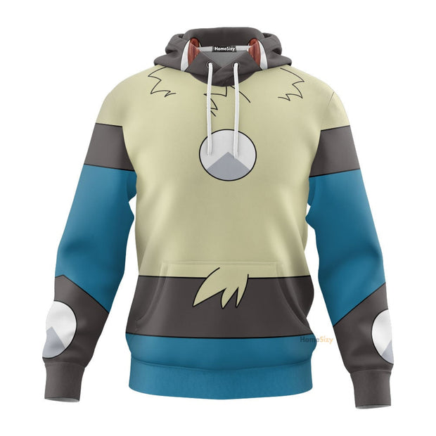 3D PoMo Custom Cosplay Costume Hoodie QT205079